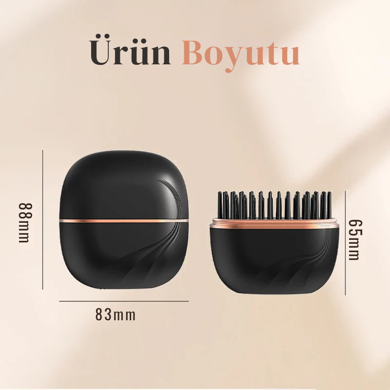 Mini Saç Düzleştirici Tarak